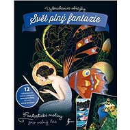 Scratch art Fantasy world - Colouring Book