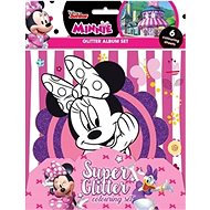 Glitter colouring pages Minnie - Colouring Book