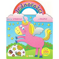 Unicorns Play, colour and glue - Colouring Book
