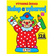 Stick and colour Art kindergarten: 2-5 years - Colouring Book