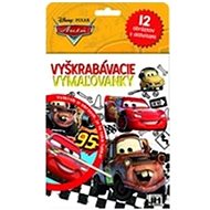Scratch-off colouring book Cars: includes wooden chisel - Scratch Pictures