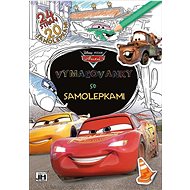 Coloring page with stickers Cars - Colouring Book