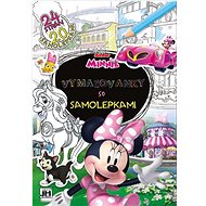 Coloring page with Minnie stickers - Colouring Book