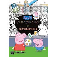 colouring page with stickers Peppa Pig - Colouring Book