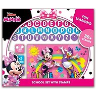 Školní set s razítky Minnie  - 