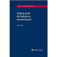 Zápisy práv do katastru nemovitostí  - Jan Pavelec