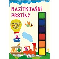Razítkování prstíky Vláček  - Colouring Book