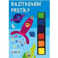 Finger Stamping Rocket - Colouring Book