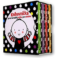 První černobílé knížky pro miminko: Knihovnička - Stella Baggott