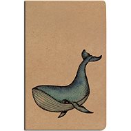 BALOUŠEK Printed notebook blank Whale A5 - Journal