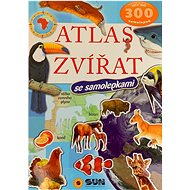 Atlas zvířat s 300 samolepkami - 