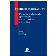 Přehled jud. - Přeměny obchodních společn. - 