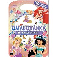 Omalovánky se samolepkami Princezny  - Omalovánky