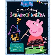 Peppa Pig Omalovánková škrábací knížka  - 