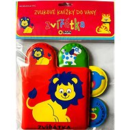 Zvukové knížky do vany Zvířátka - Bath Book