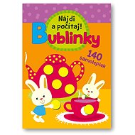 Bublinky Nájdi a počítaj!: 140 samolepiek - 