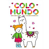 Colomundo Little girl with a llama - Colouring Book