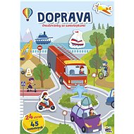 Doprava Omalovánky se samolepkami - 