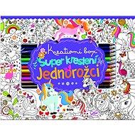 Creative box Super Drawing Unicorns - Colouring Book