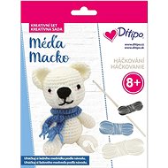 Méďa/Macko kreativní set: Háčkování/Háčkovanie - Kreativní sada