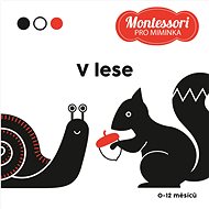 Kontrastní leporelo V lese  - Adéla Korbelářová