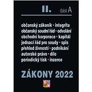 Zákony II A/2022 – Občanský zákoník - 