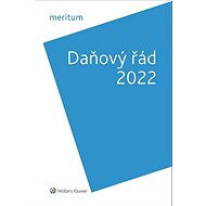 meritum Daňový řád 2022 - Lenka Hrstková Dubšeková