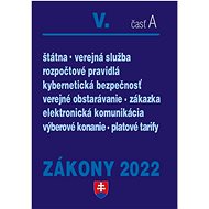 Zákony V-A/2022 – verejná správa - 