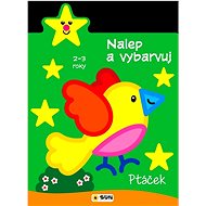 Nalep a vybarvuj Ptáček: 2 - 3 roky - 