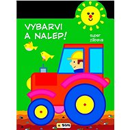 Vybarvi a nalep! Traktor: super zábava - 