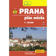 Praha plán města: 1 : 20 000 - 