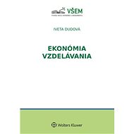 Ekonómia vzdelávania - Iveta Dudová