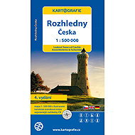 Rozhledny Česka: 1:500 000 - 