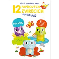 12 papírových zvířecích kamarádů Divočina - 