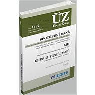ÚZ 1487 Spotřební daně - 