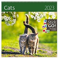 Cats 2023 - nástěnný kalendář - Nástěnný kalendář