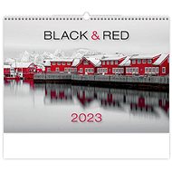 Black Red 2023 - nástěnný kalendář - Nástěnný kalendář