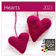 Hearts 2023 - nástěnný kalendář - Nástěnný kalendář