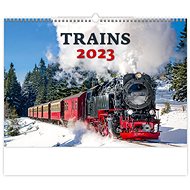 Trains 2023 - nástěnný kalendář - Nástěnný kalendář