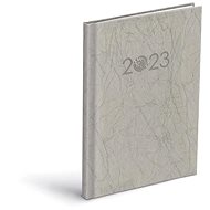Diář 2023 T805 PU Silver - Diář
