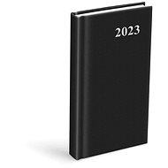 Diář 2023 D802 PVC Black - Diář