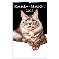 Kočičky/Mačičky 2023 - nástěnný kalendář - Nástěnný kalendář