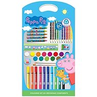 Vše pro vybarvení 80+ Peppa - Creative Kit