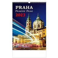 Praha/Prague/Prag 2023 - nástěnný kalendář - Nástěnný kalendář