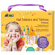 Nail stickers and tattoos Princesses - Kids Stickers