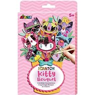 Scratch-off pictures - bouquet (cat) - Scratch Pictures