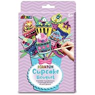 Scratch-off pictures - bouquets (cupcakes) - Scratch Pictures