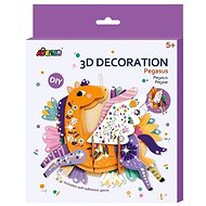3D decoration large Pegasus - Kids Stickers