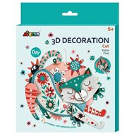 3D decoration big Cat - Kids Stickers