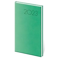 Diář 2023 týdenní kapesní Print - světle zelená - Diář